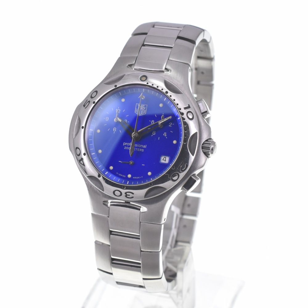 タグホイヤー TAG HEUER CL 1112 キリウム クロノグラフ デイト クォーツ メンズ P 140727