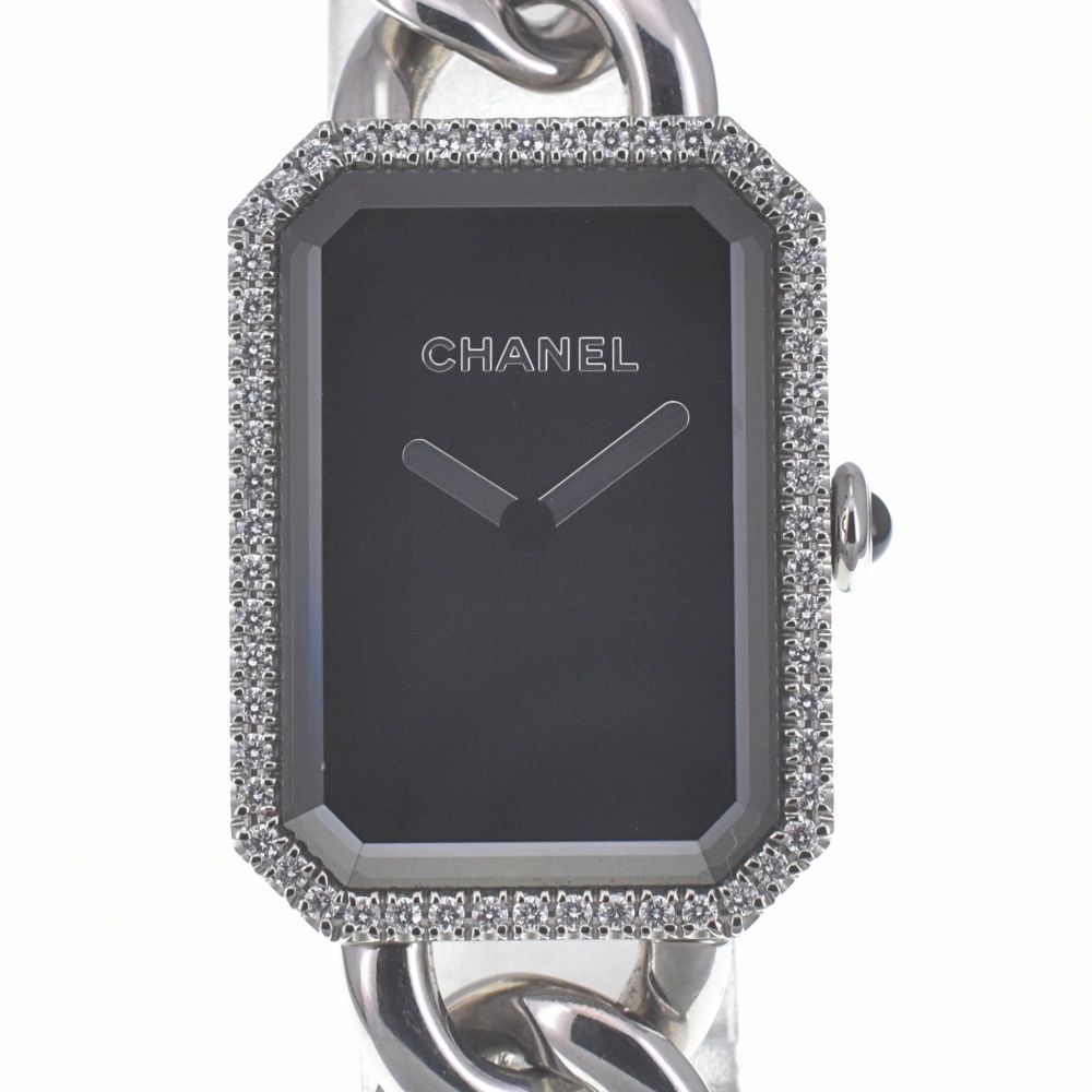 シャネル CHANEL H3254 プルミエール ダイヤ ベゼル クォーツ レディース 箱 保証書付き P 141058