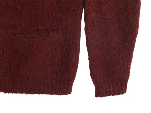 ガイコツ好き？☆バンソンジップアップニットカーディガン フェアアイル柄 スカル ガイコツ好き？☆バンソンジップアップニットカーディガン フェア