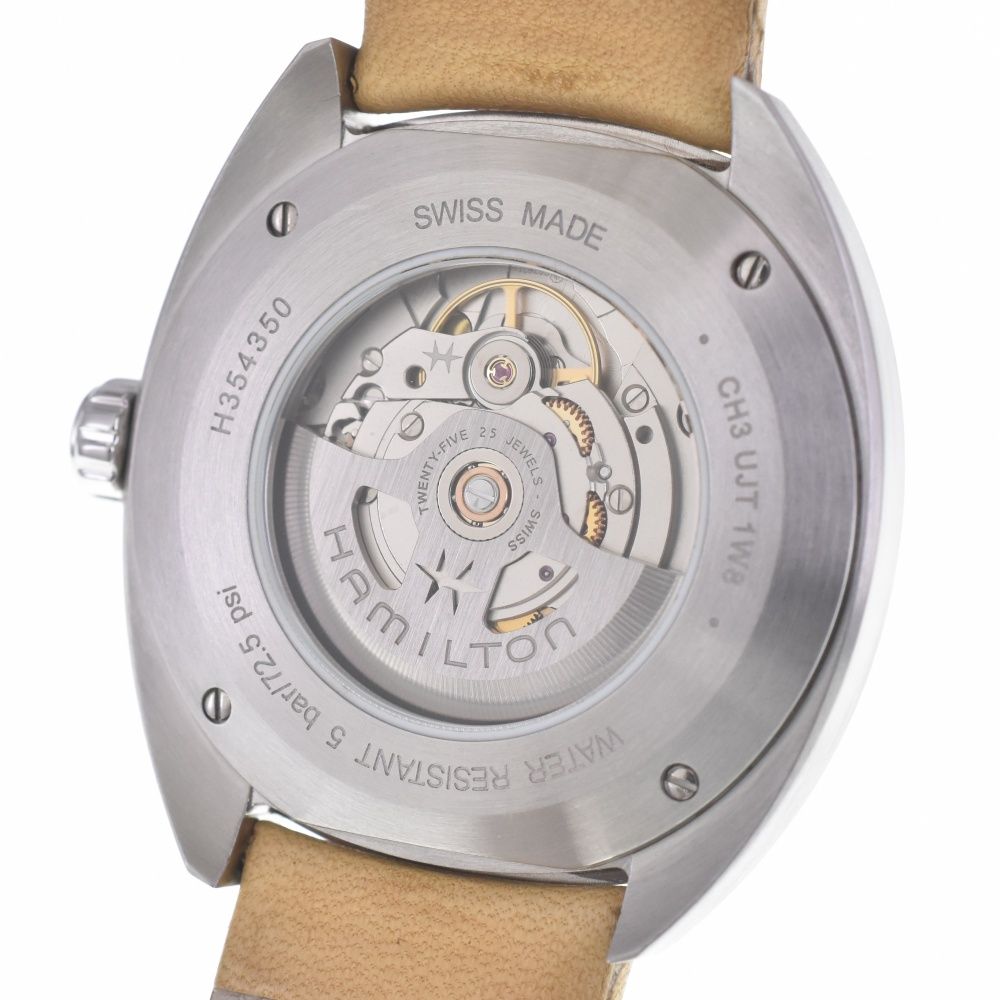  ハミルトン H 354350 アメリカンクラシック パンユーロ デイデイト 自動巻き メンズ 箱 保証書付き P 141193 その他 時計