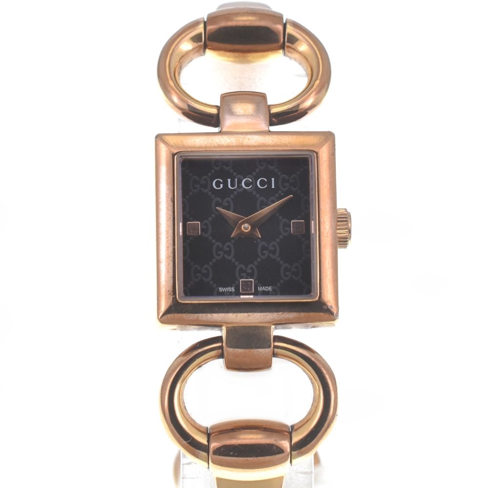 グッチ GUCCI 120 トルナヴォーニ GP クォーツ レディース P 140949