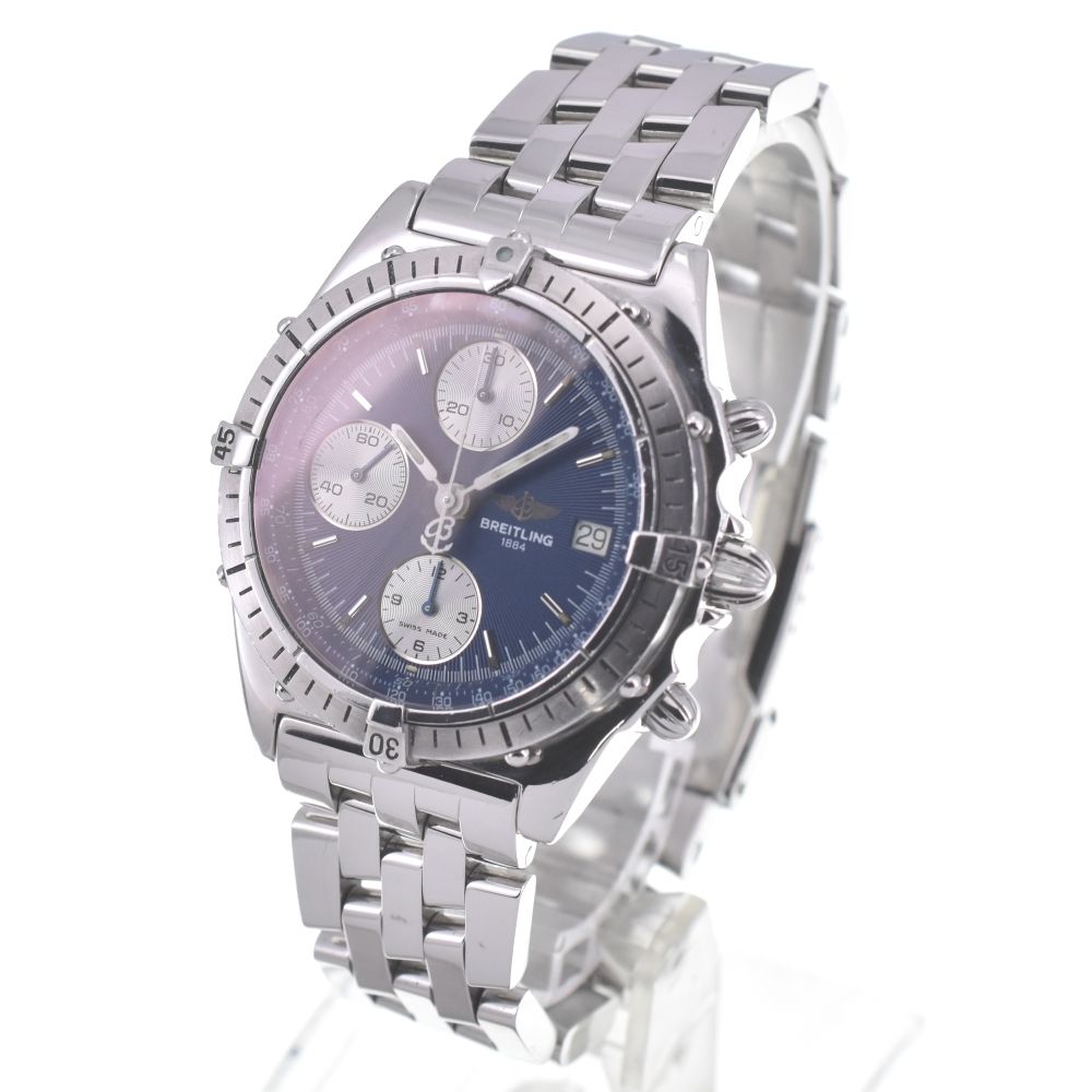 ブライトリング A 13047 クロノマット クロノグラフ デイト 自動巻き メンズ P 140877