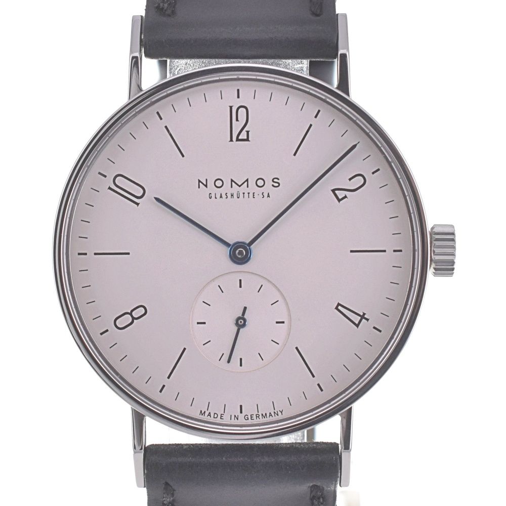 ノモス NOMOS TN1731W2WE 125本 品 タンジェント グラスヒュッテ 35mm メンズ 内箱 保証書付き P 141118