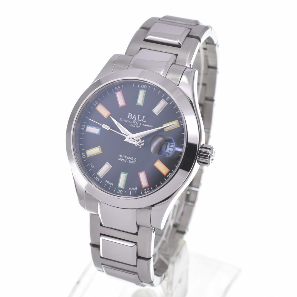 ボールウォッチ NM 2026 C S 33 CJ BK エンジニアⅢ マーベライト レインボー エディション メンズ き P 140764