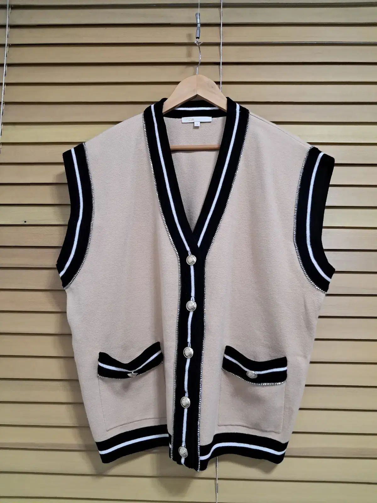 MAJE レディース ルーズフィットニットベスト