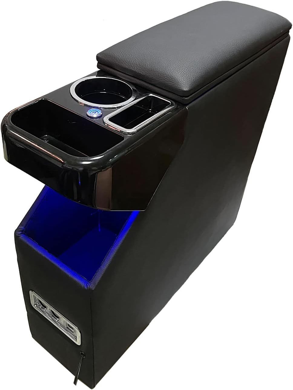 SGALUPA コンソールボックス ルーミー適用 トール タンク ジャスティ―適用 アームレストコンソール ROOMY適用 THOR TANK JUSTY適用 900系 前後期 LED付き USBポート 取付簡単 収納ボックス