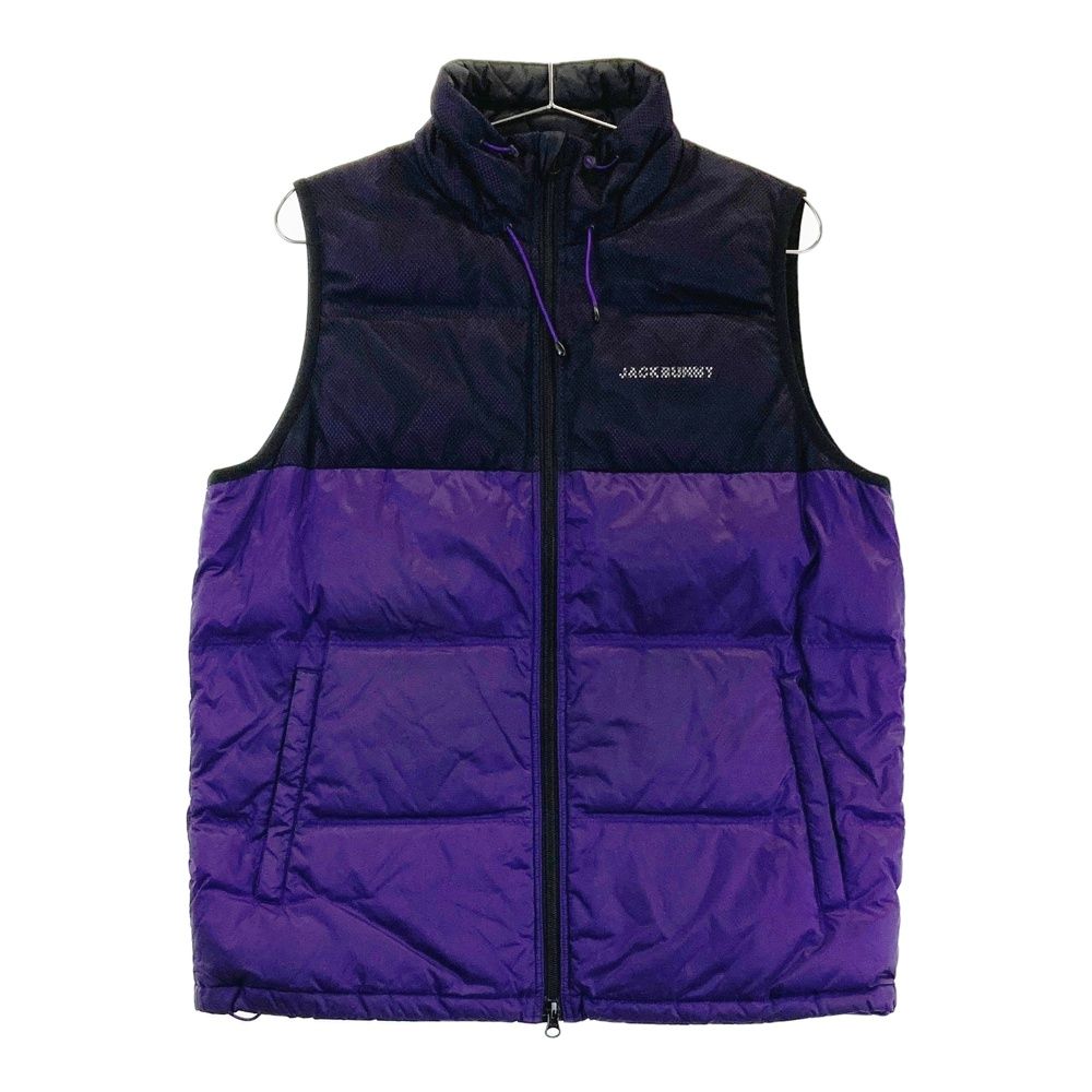 サイズ 4 JACK BUNNY ジャックバニー ダウンベスト パープル系 240101380417 ゴルフウェア メンズ ストスト