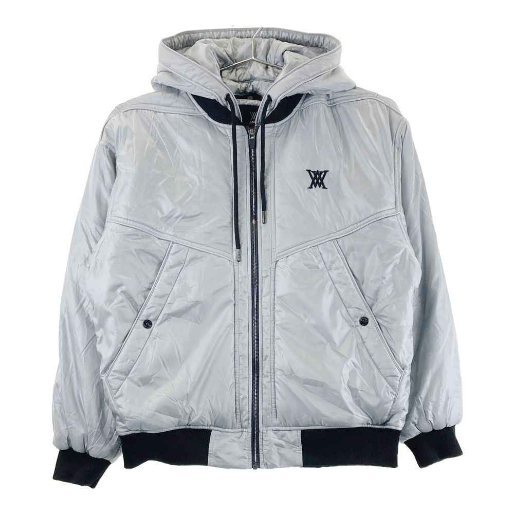 サイズ L ANEW GOLF アニューゴルフ Thinsulate AGDFMJK02 2WAY 中綿 ジップジャケット グレー系 240101418509 ゴルフウェア メンズ ストスト