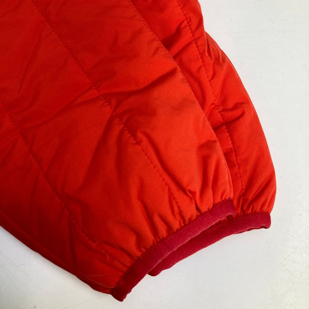 中綿ブルゾン レッド系