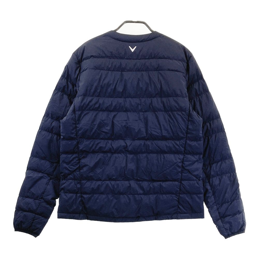 サイズ M CALLAWAY キャロウェイ 長袖 ダウンジャケット ネイビー系 240101448671 ゴルフウェア メンズ ストスト