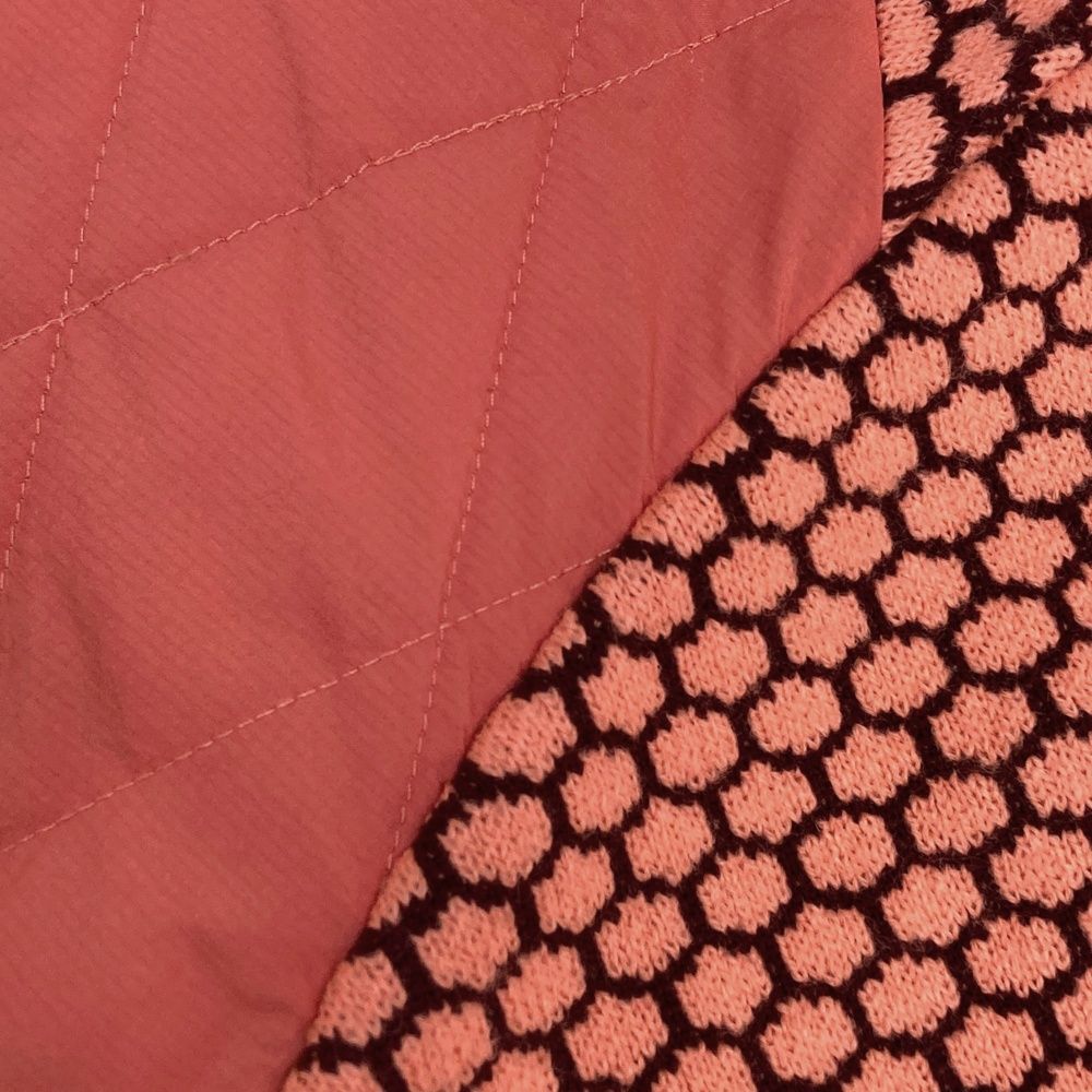 ニット切替 中綿ジャケット