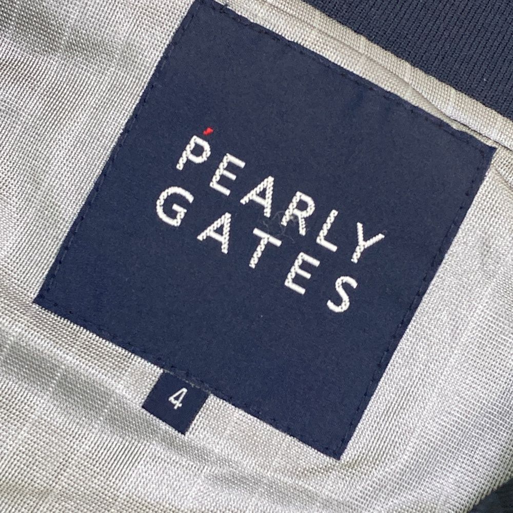 サイズ 4 PEARLY GATES パーリーゲイツ ジップ 蓄熱ジャケット タータンチェック柄 ネイビー系 240101467504 ゴルフウェア メンズ ストスト LLC-HASEGAWATOSO_COM