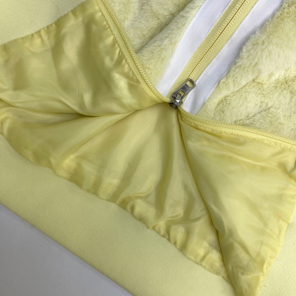 サイズ L CALLAWAY キャロウェイ ファー ジップベスト 星 総柄 イエロー系 240101533166 ゴルフウェア レディース ストスト LLC-HASEGAWATOSO_COM