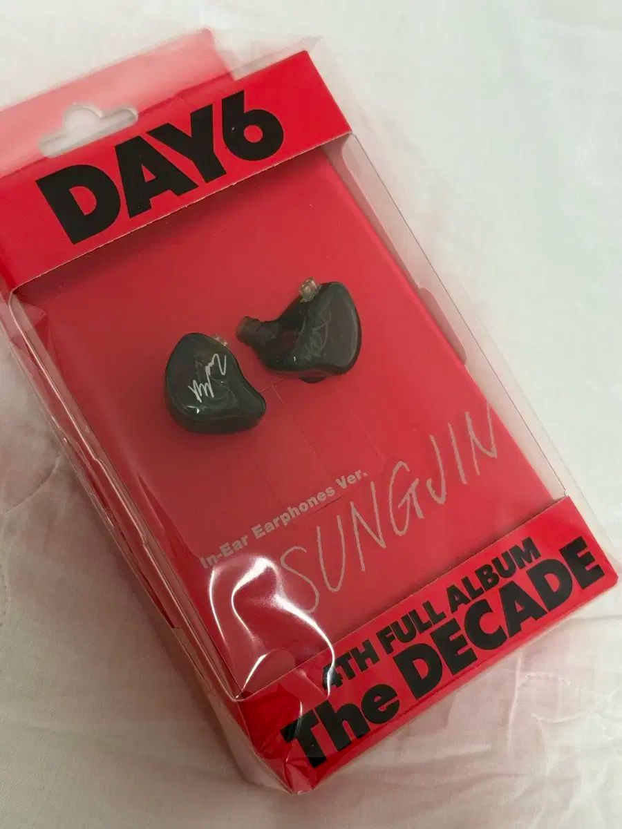 DAY6（デイシックス） the decade インイヤー ドウン(DOWOON) 一度着用