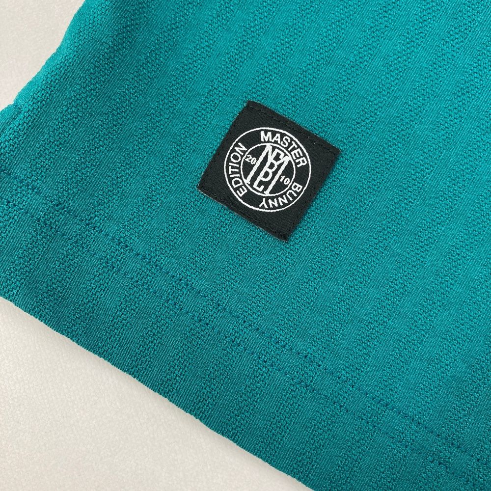 サイズ 0 MASTER BUNNY EDITION マスターバニーエディション モデル ハイネック 半袖Tシャツ ストライプ柄 グリーン系 240101542324 ゴルフウェア レディース ストスト LLC-HASEGAWATOSO_COM