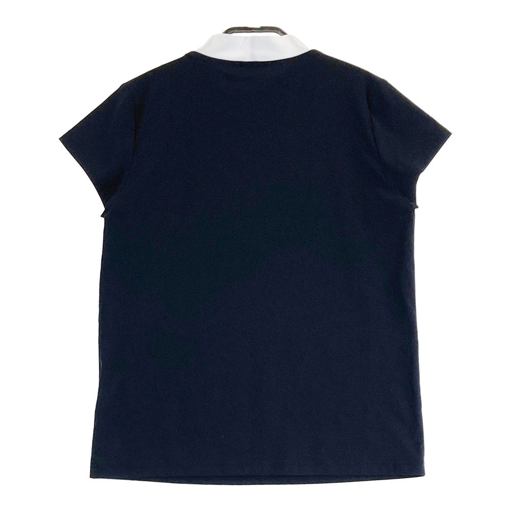 サイズ 38 ARCHIVIO アルチビオ モデル ハイネック 半袖Tシャツ ブラック系 240101545552 ゴルフウェア レディース ストスト