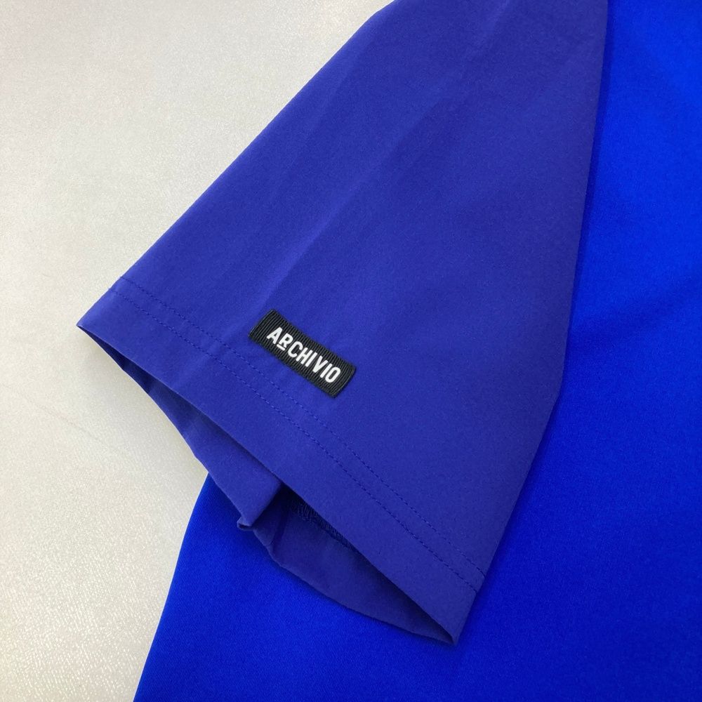 サイズ 50 ARCHIVIO アルチビオ モデル ハイネック 半袖Tシャツ ブルー系 240101545553 ゴルフウェア メンズ ストスト LLC-HASEGAWATOSO_COM