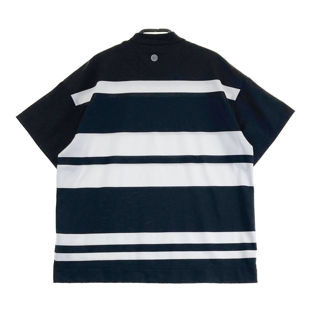 ブリーフィングレディースハイネック半袖ブラックサイズM BRIEFING GOLF ブリーフィング ミニ 3D ロゴ RF ハイネック半袖シャツ