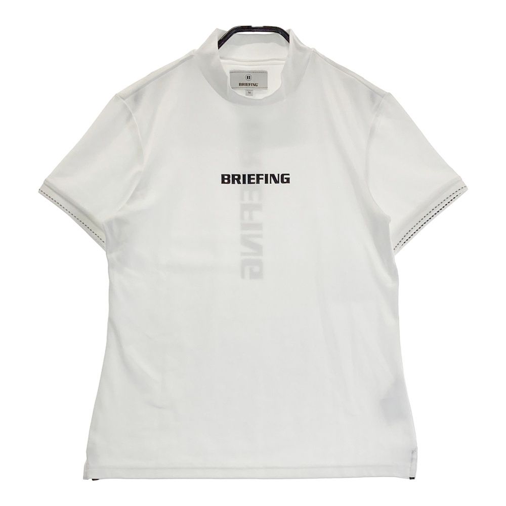 サイズ M BRIEFING GOLF ブリーフィング モデル ハイネック 半袖Tシャツ ホワイト系 240101545792 ゴルフウェア レディース ストスト