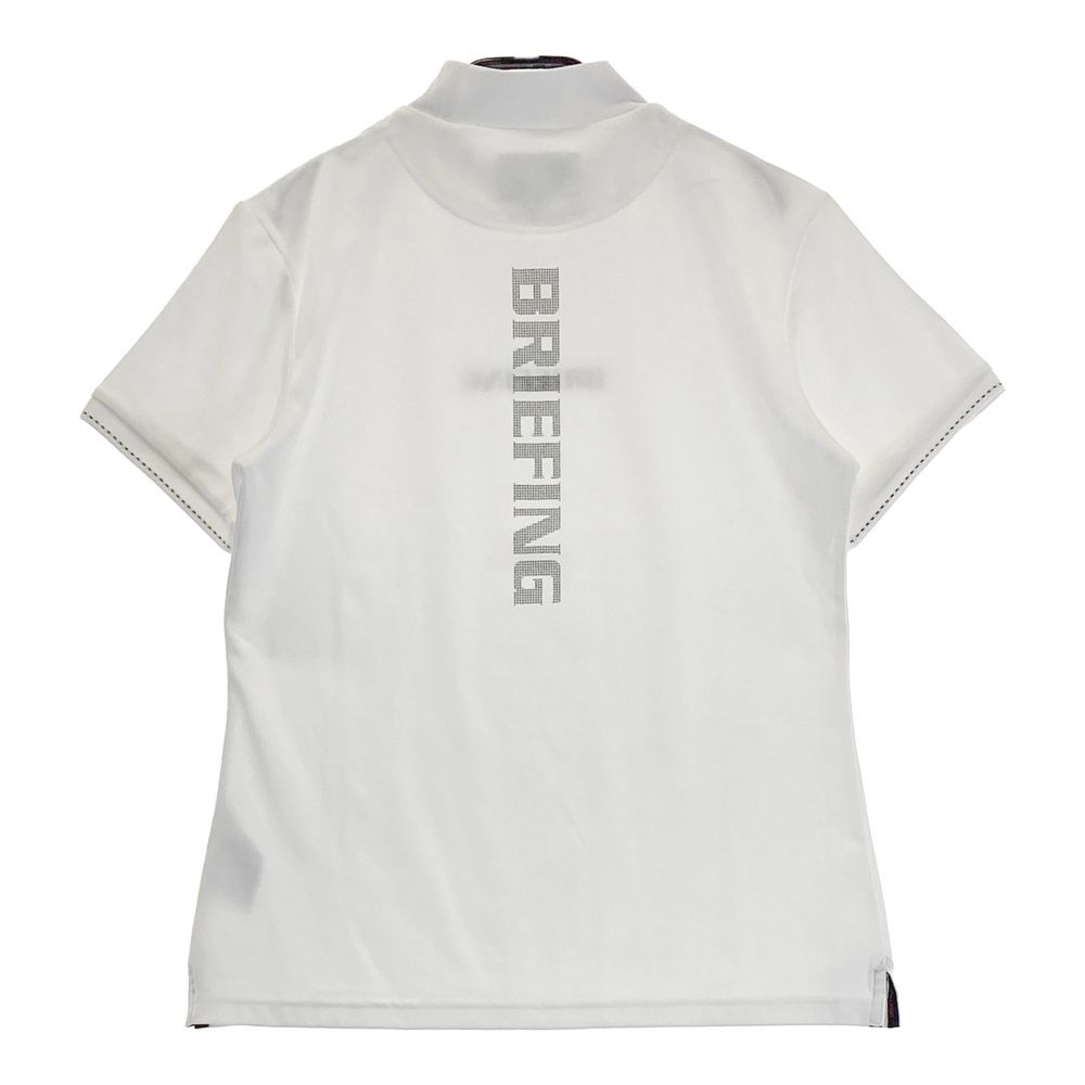 サイズ M BRIEFING GOLF ブリーフィング モデル ハイネック 半袖Tシャツ ホワイト系 240101545792 ゴルフウェア レディース ストスト