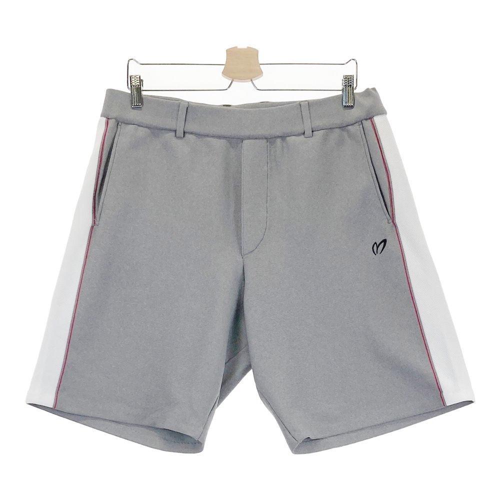 サイズ 6 MASTER BUNNY EDITION マスターバニーエディション モデル メッシュニット ハーフパンツ グレー系 240101546148 ゴルフウェア メンズ ストスト