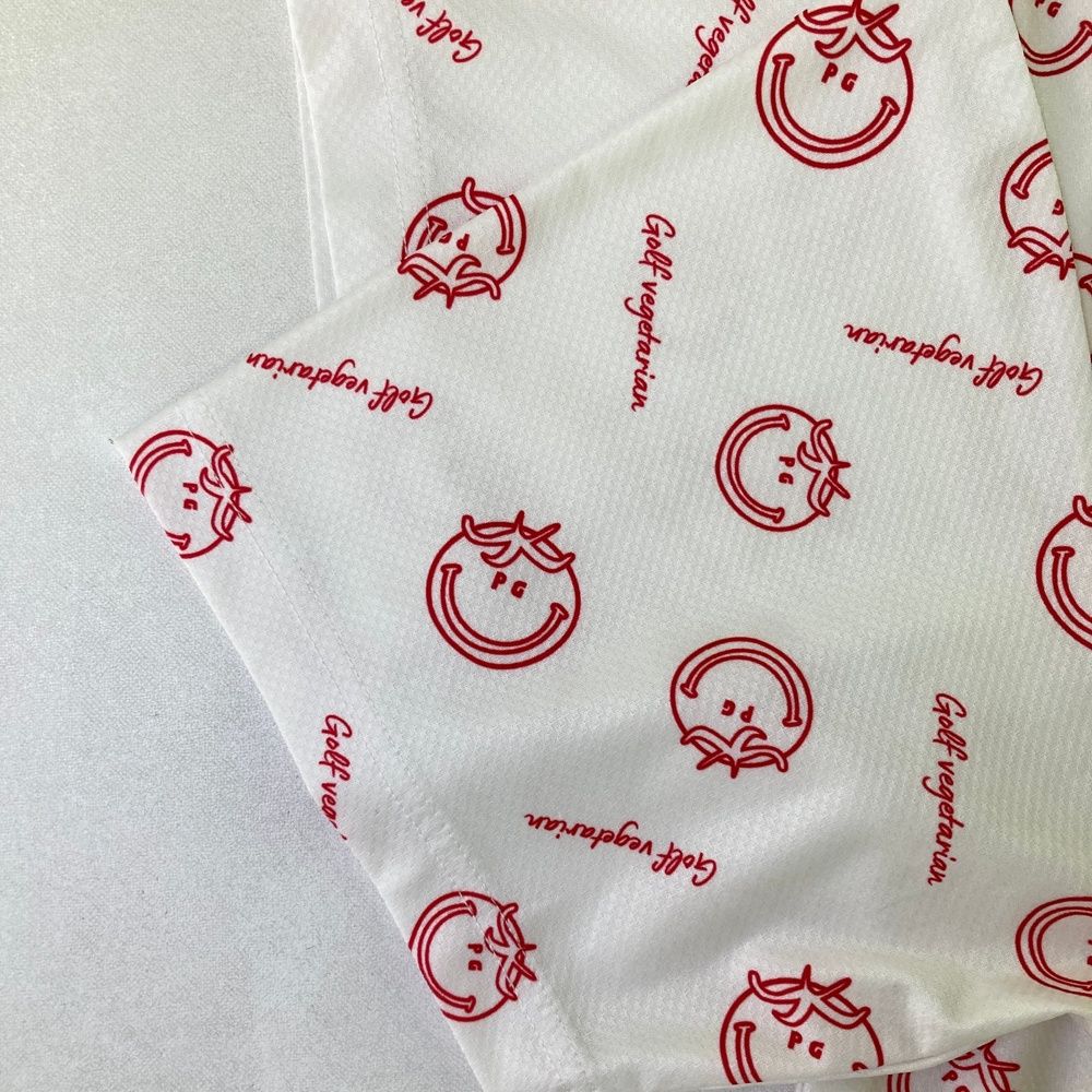 サイズ 5 PEARLY GATES パーリーゲイツ モデル ハイネック半袖Tシャツ 総柄 ニコちゃん ホワイト系 240101547118 ゴルフウェア メンズ ストスト LLC-HASEGAWATOSO_COM