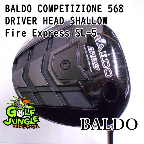 ドライバー バルド BALDO COMPETIZIONE 568 DRIVER HEAD SHALLOW Fire Express SL-5 10.5 ドライバー 地クラブ カスタム カーボンシャフト おすすめ メ