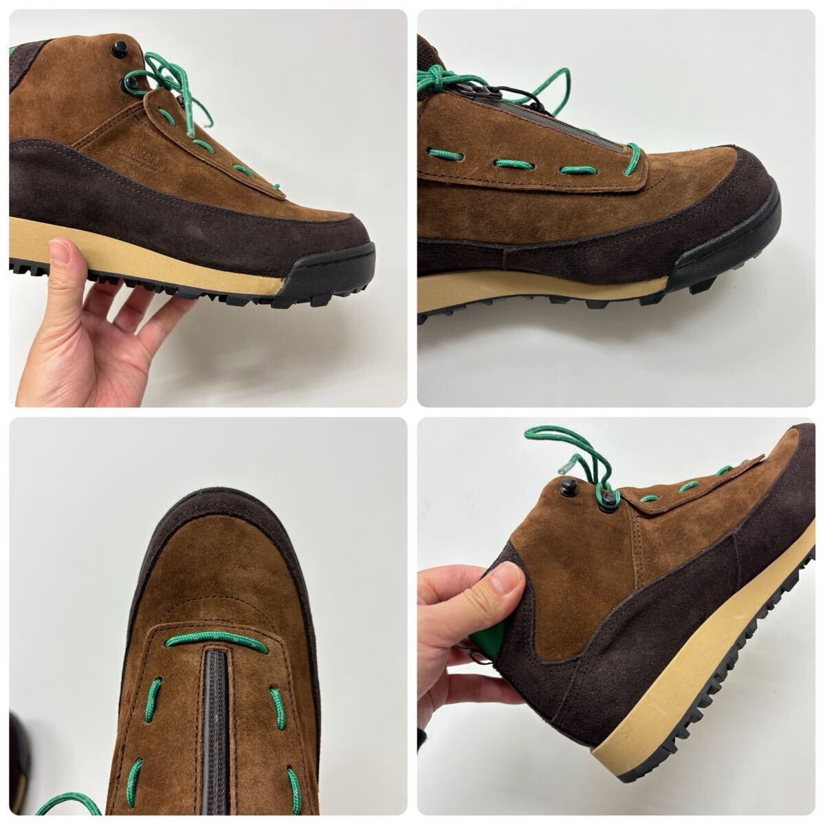  25 aw 2025 is-ness イズネス × SUICOKE スイコック FLOW-MID SHOES シューズ BROWN×GREEN サイズ 27 cm 定価40 700円 710-0160 その他 靴