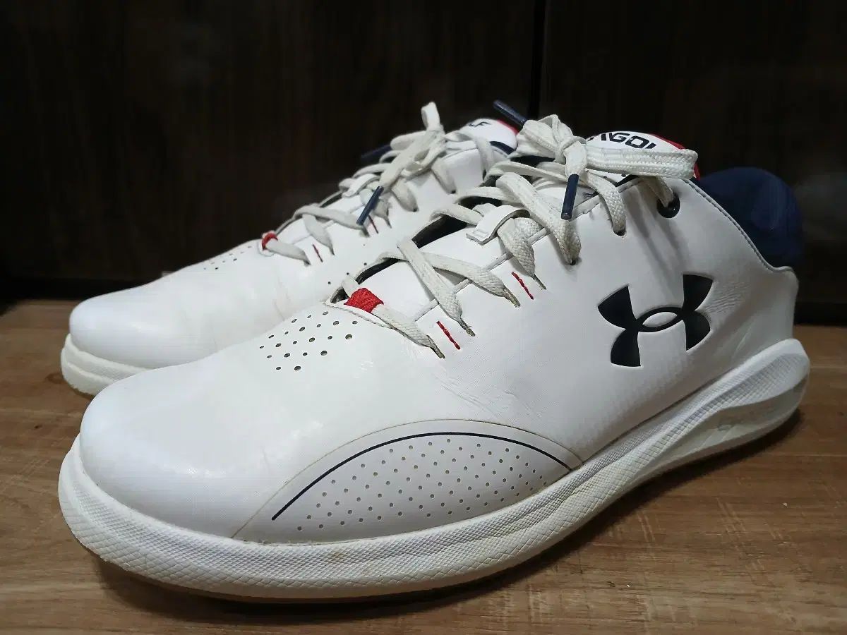 アンダーアーマー 白 ゴルフシューズ 275 mm