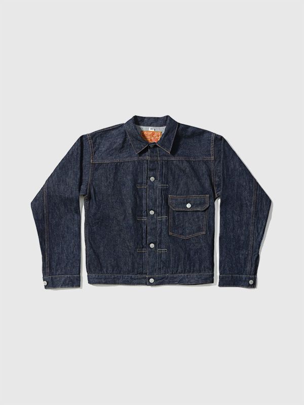 SUGAR CANE シュガーケーン デニム ジャケット 1st 13オンス デニムブラウス ワークジャケット ワンウォッシュ SC11936 13oz. DENIM BLOUSE 1936 MODEL