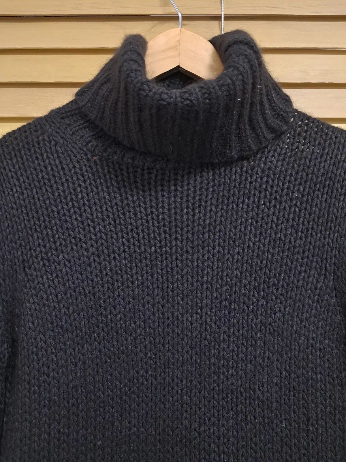 スポーツマックス レディース アンゴラタートルネックニット Sサイズ