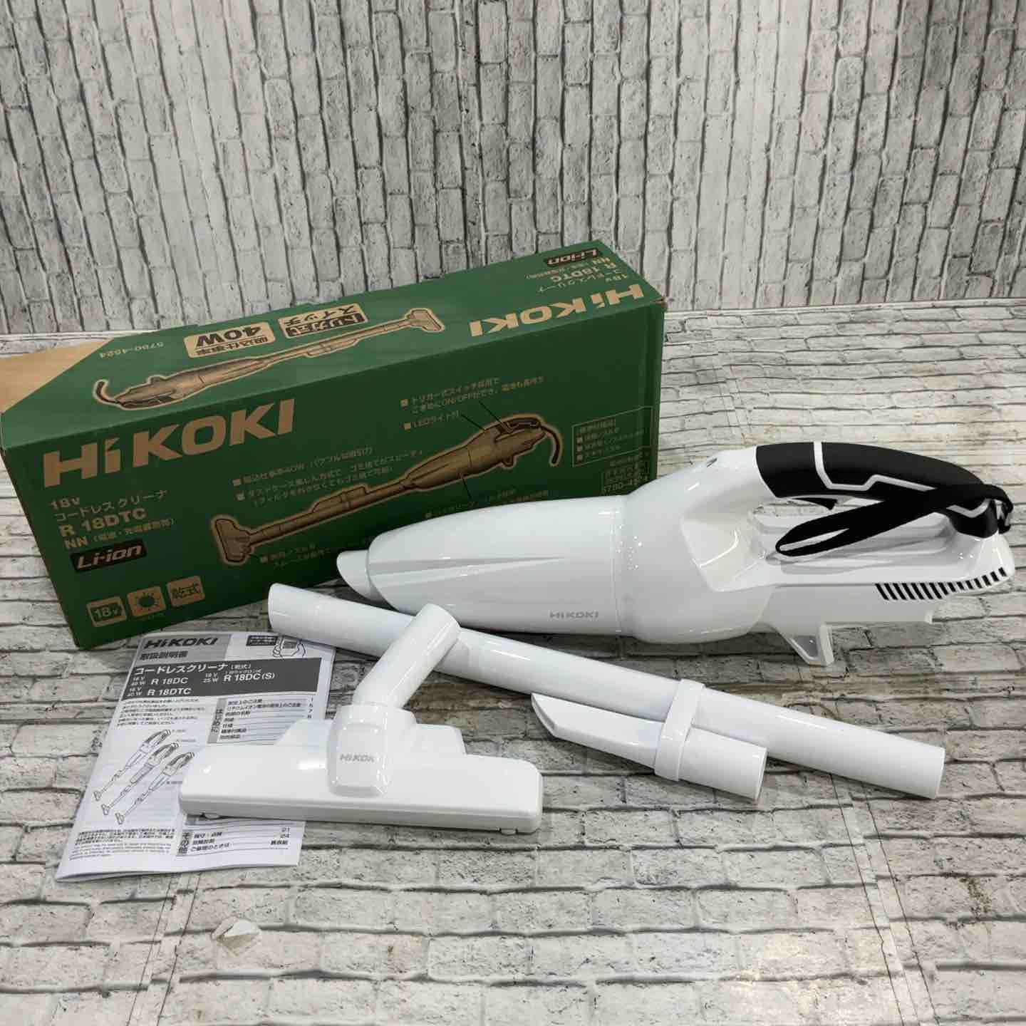 ハイコーキ HIKOKI 旧 日立工機 コードレスクリーナー R18DTC NN 川口店