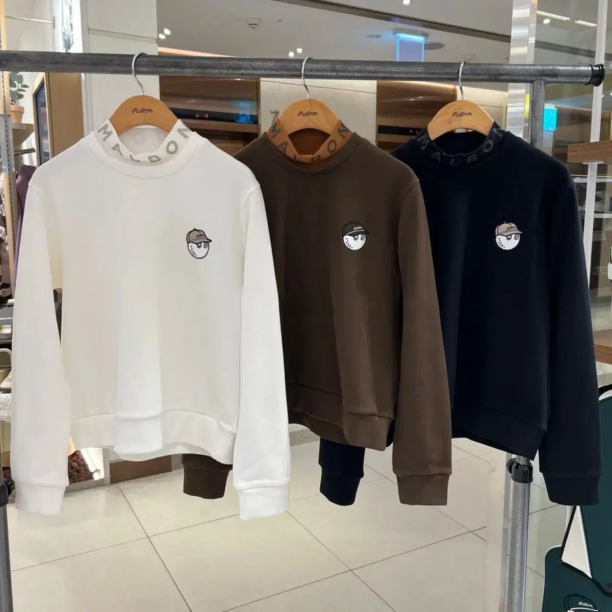 マルボンゴルフ レディースゴルフ ハイネック トップス