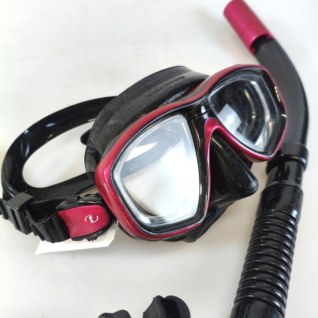 TUSA ツサ Freedom Ceos ダイビングマスク・スノーケルセット 度付き