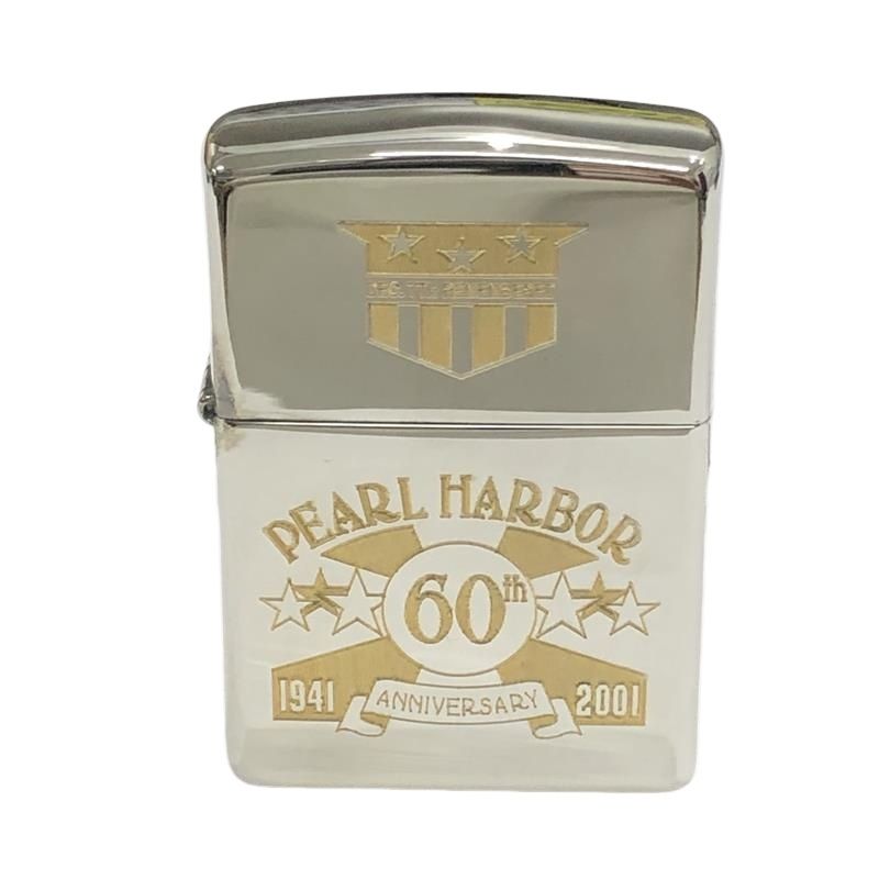 ZIPPO ジッポ ライター PEARL HARBOR 60th ケース付属 2000年10月製