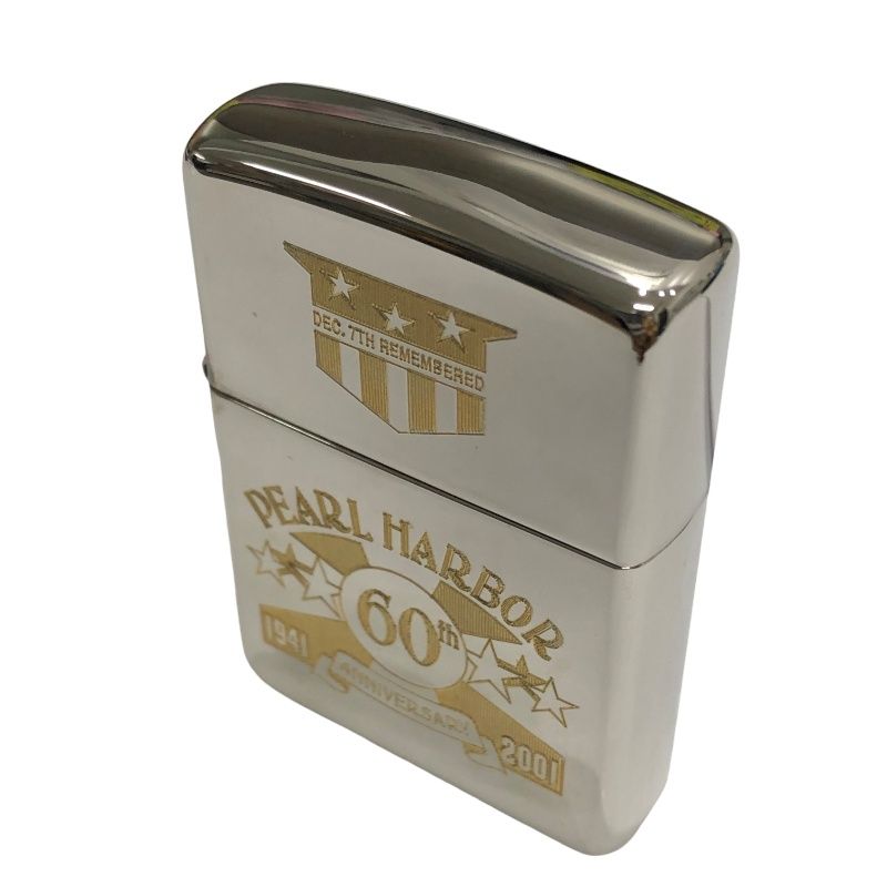 ZIPPO ジッポ ライター PEARL HARBOR 60th ケース付属 2000年10月製
