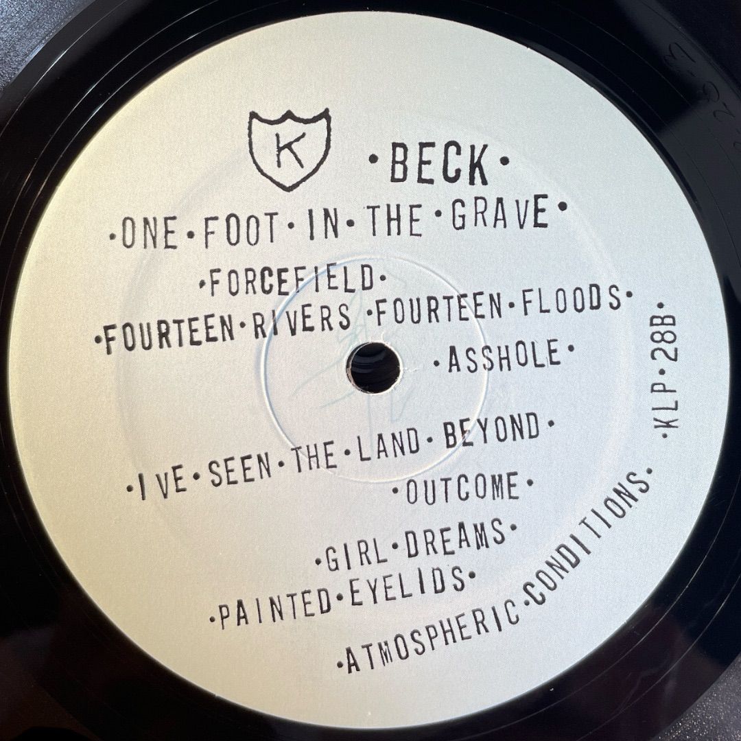 US盤】BECK / ONE FOOT IN THE GRAVE