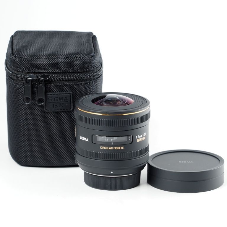 SIGMA シグマ 単焦点魚眼レンズ 4.5mm F2.8 EX DC CIRCULAR FISHEYE