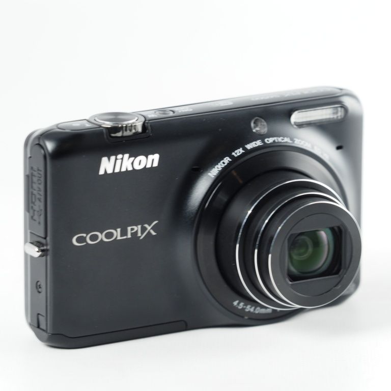 Nikon COOLPIX S6500 光学12倍ズーム Wi-Fi対応 スマートブラック