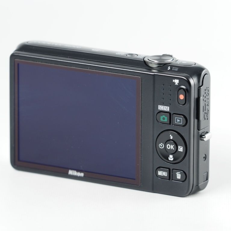 Nikon COOLPIX S6500 光学12倍ズーム Wi-Fi対応 スマートブラック
