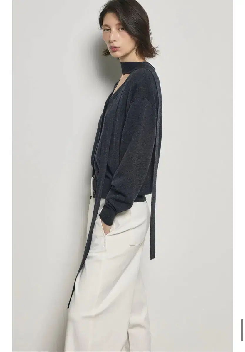 リーファインド 902 リラックスフィット カバー ドパンツ - オフホワイト DECORATOM_COM_BR