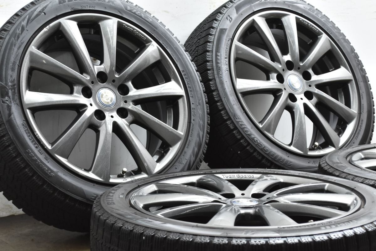 交換用に チームスパルコ 17 in 7 J 52 PCD 112 ブリヂストン ブリザック VRX 2 225 45 R VW ゴルフ アウディ A 3 S ホイールのみ販売可