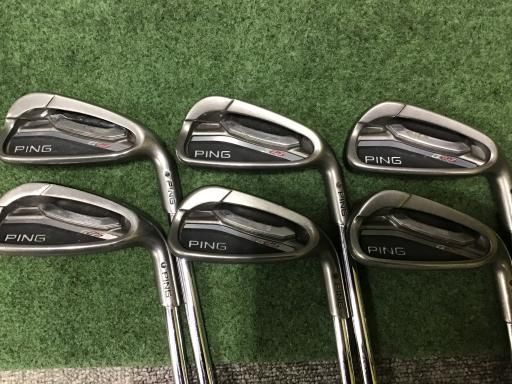 ピン G25 6S アイアンセット IR 純正特注シャフト フレックスS メンズ 男性用 右利き 右用 Dランク ゴルフクラブ