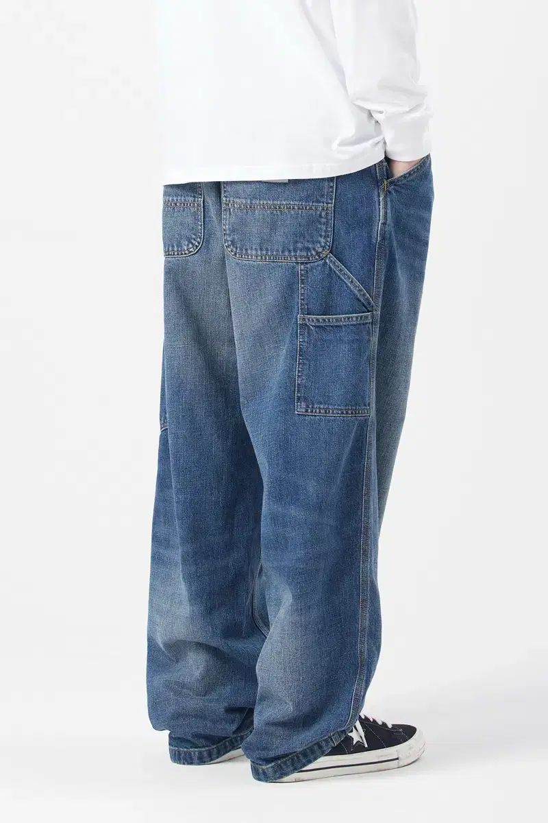 カーハート OG シングルニー パンツ カマノ ブルー DARK ウォッシュ