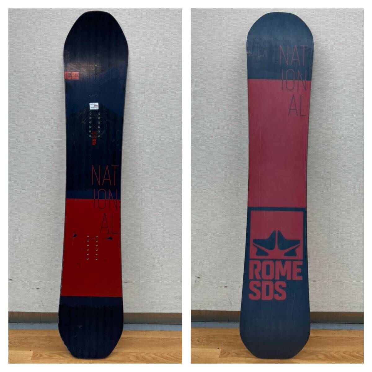 ROME SDS NATIONAL 17-18 154cm ローム スノーボード デザイン シンジケート ナショナル スノーボード フリースタイル