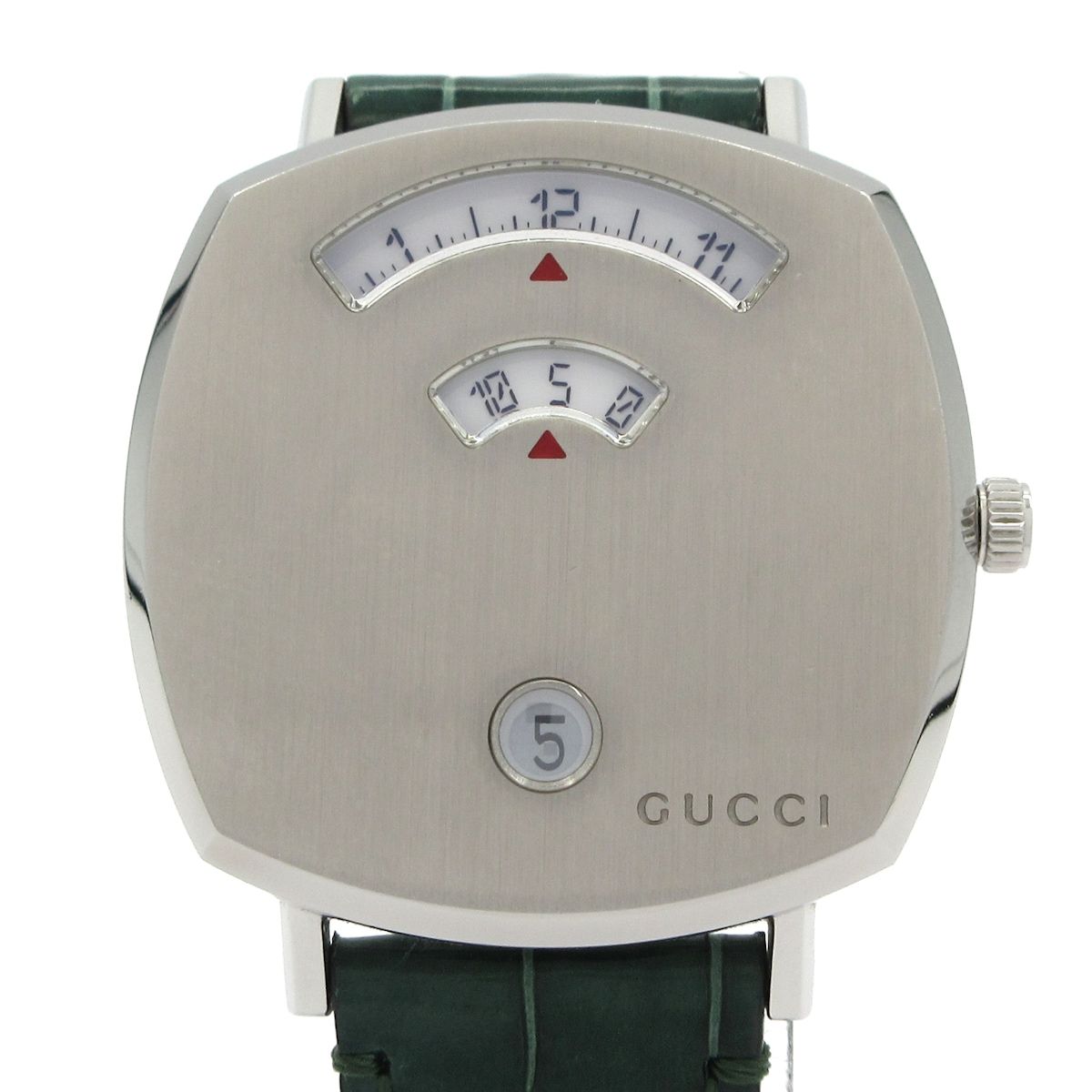 GUCCI グッチ 腕時計 グリップ ウォッチ 35 MM 157 4 レディース 白