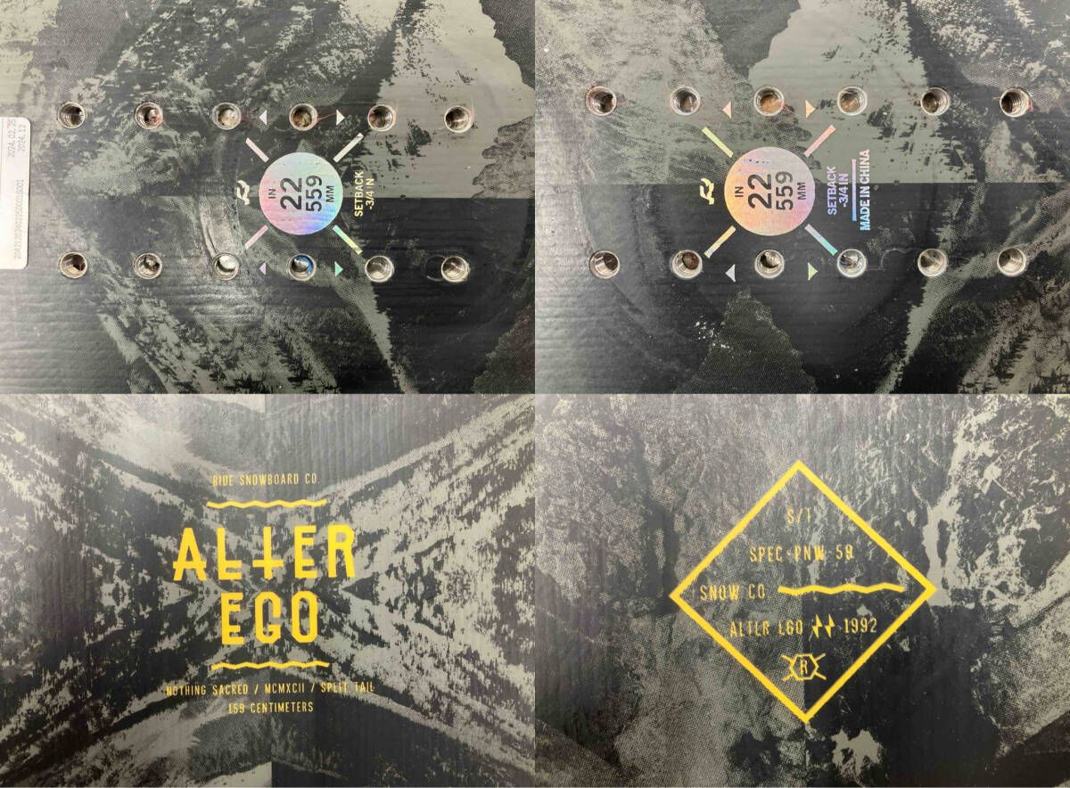 RIDE ALTER EGO RIDE ALTER EGO 14-15 159cm ライド アルターエゴ 