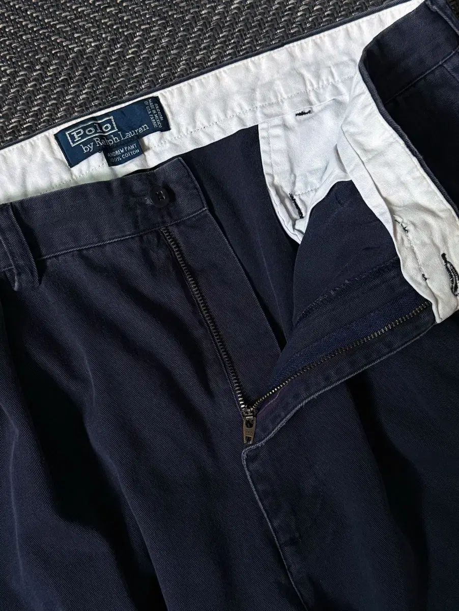  36 90 s ポロラルフローレン Thursday Child End Ver. ダブル プリーツ チノ パンツ チノパン パンツ