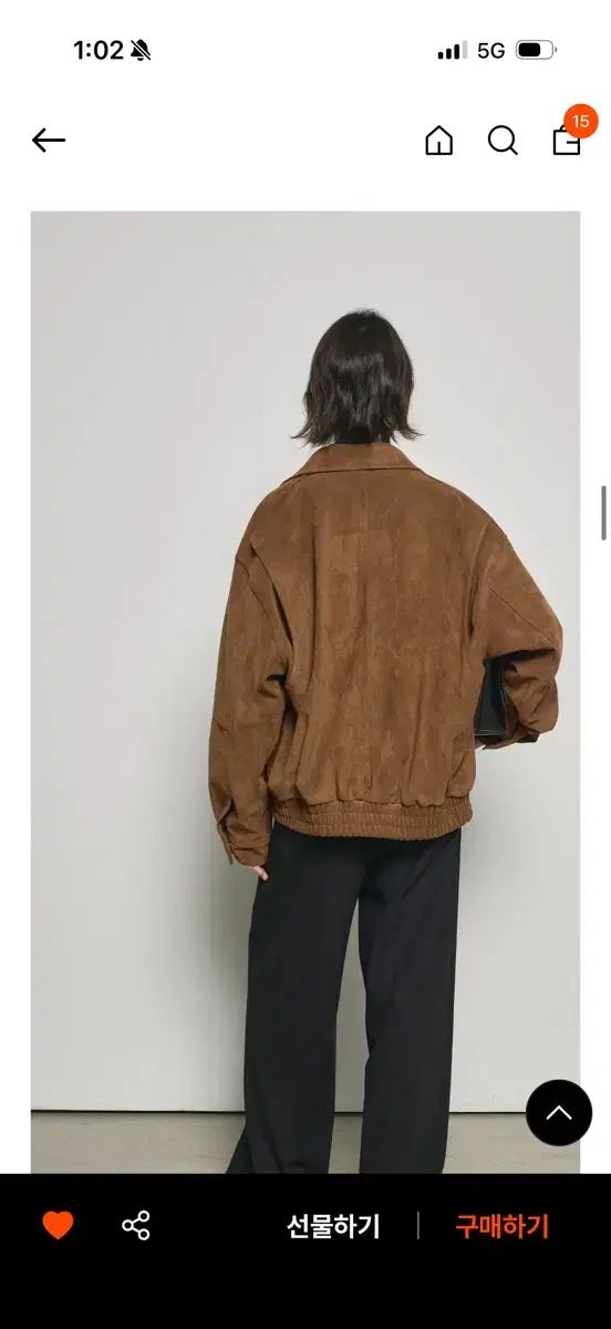 ジップアップ キャメル