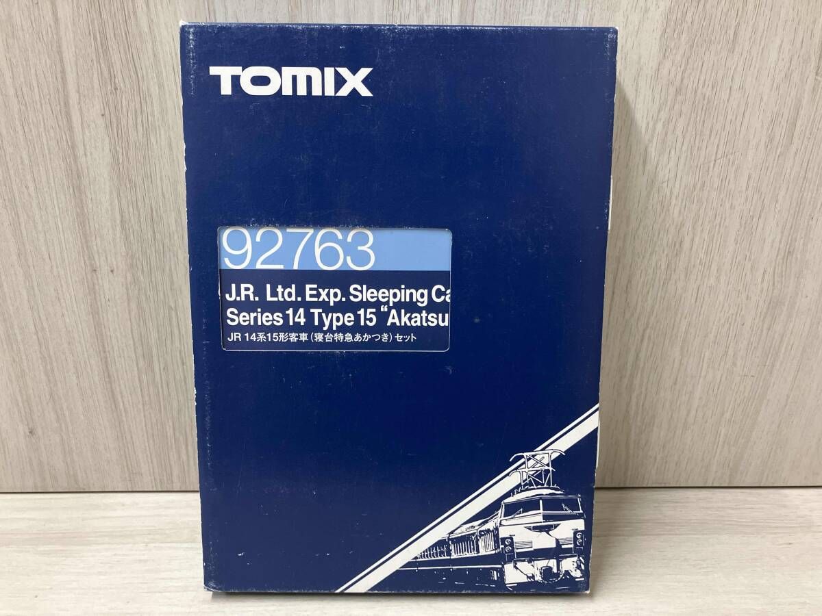 ジャンク パーツ未チェック Ｎゲージ TOMIX 92763 14系15形客車 寝台特急あかつき セット トミックス 蓋閉まりません